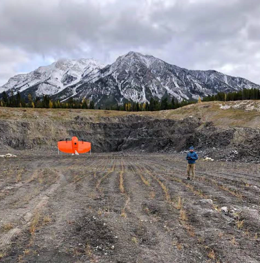 Gypsum Mining Location in British Columbia